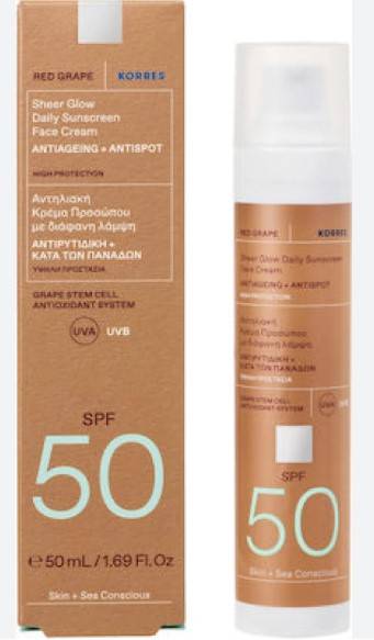 Korres Red Grape Spf50 50ml, After Sun